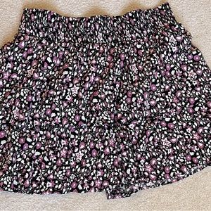 Lane Bryant Short Floral Skirt plus size 18/20